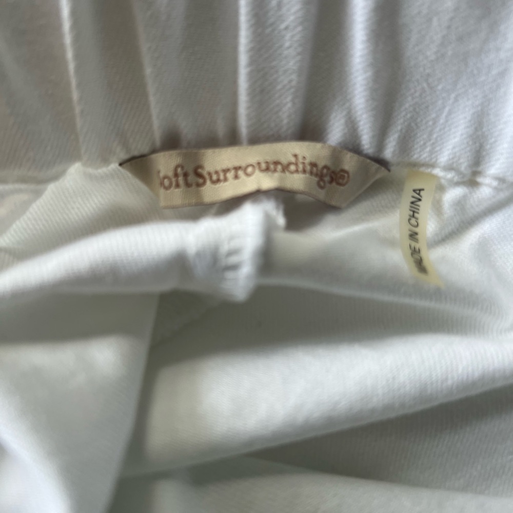 Soft Surroundings Ivory Blouse